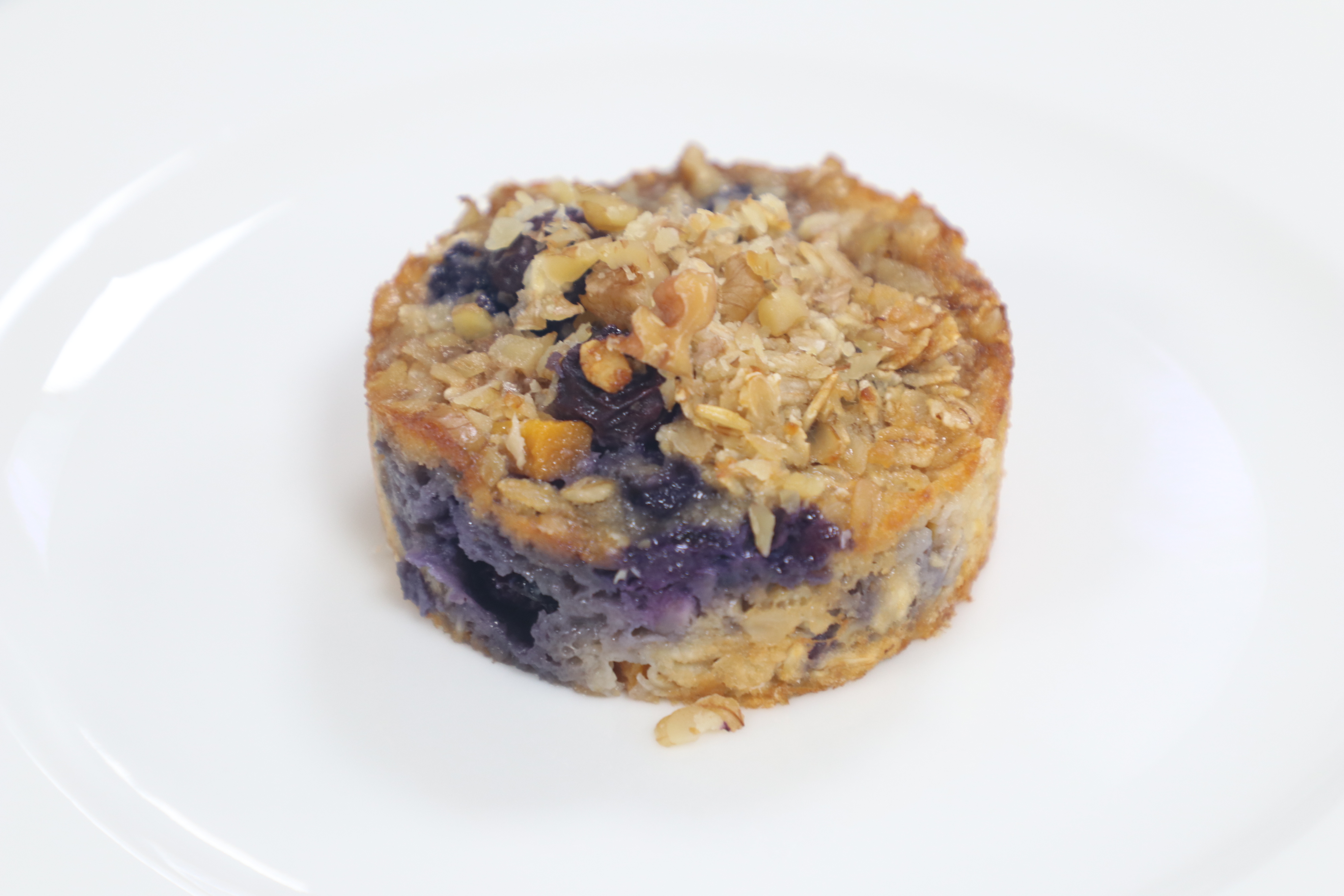 301 BAKED BLUEBERRY AND PEACH OAT MEAL